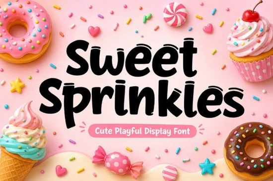 Sweet Sprinkles Font